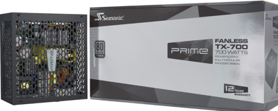 Seasonic Prime Titanium power supply unit 600 W 20+4 pin ATX ATX Zwart