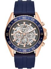 Horlogeband Michael Kors MK9025 Silicoon Blauw 24mm Horlogeband Michael Kors MK9025 Silicoon Blauw 24mm