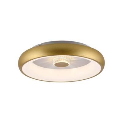 Just Light Ronde plafondlampVertigo messing Ø 46,5cm - 14384-60