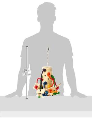 HAPPY PET VOGELSPEELGOED PUZZEL BAMBOE