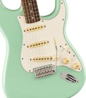 Fender Vintera II 70s Stratocaster RW Surf Green elektrische gitaar met deluxe gigbag - thumbnail