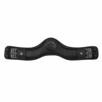 LeMieux Gel Tek Anatomic Curve dressuursingel zwart maat:70 - thumbnail