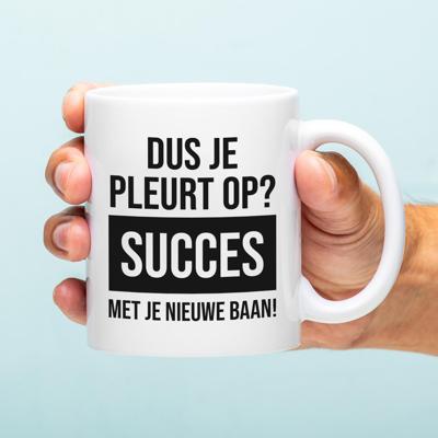 Mok Dus je pleurt op?