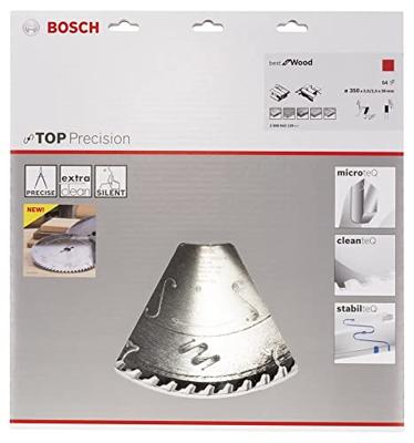 Bosch Accessoires Cirkelzaagblad Top Precision Best for Wood 350 x 30 x 3,5 mm, 54 1st - 2608642120