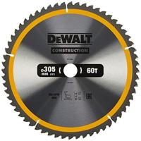 DeWalt Accessoires Cirkelzaagblad 305x30x60t, negatief 5°, kerf 3mm - DT1960-QZ - thumbnail