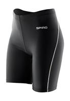 Spiro RT250F Women´s Bodyfit Base Layer Shorts - Black - XL/XXL - thumbnail