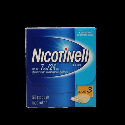 Nicotinell Pleisters 7 mg - voor stoppen met roken