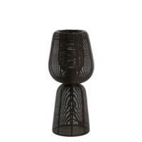 Light & Living Tafellamp 'Aboso' 42cm, kleur Mat Zwart - thumbnail