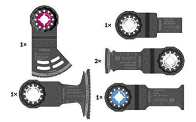 Bosch Professional Multitool Zaagbladenset voor elektricien en gipsplaat 6-delig - 2608664622 - thumbnail