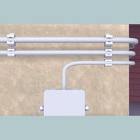 Fischer 68064 Clip Grijs RAL 7035 50 stuk(s) - thumbnail