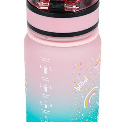 Baagl Gradient Regenboog Drinkfles 350 ml