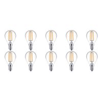 PHILIPS - LED Lamp 10 Pack - CorePro Luster 827 P45 CL - E14 Fitting - 4.5W - Warm Wit 2700K | Vervangt 40W - thumbnail