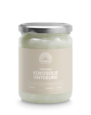 Mattisson HealthStyle Biologische Absolute Kokosolie Ontgeurd Mattisson HealthStyle Biologische Absolute Kokosolie Ontgeurd
