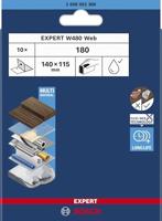 Bosch Accessories 2608902386 2608902386 Schuurblad Korrelgrootte (num) 180 (l x b) 140 mm x 115 mm 10 stuk(s) - thumbnail