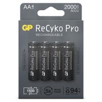 GP Recyko Gp Oplaadbaar Batterij Pro Aa A4 2000mah - thumbnail