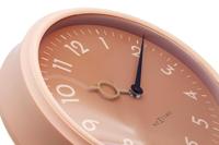 Wandklok 30,5 cm - geruisloos - ABS - NeXtime 'Golden Hour Wall' - thumbnail
