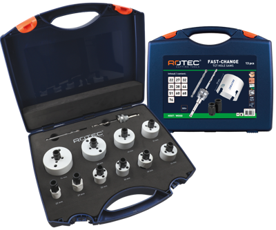 Rotec Gatzagenset FC '528 - Elektricien' | SDS-plus | 13-dlg. | Ø22-76 - 528.5205