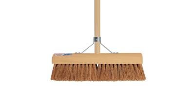 Talentools bezem cocos 30 cm incl. steel