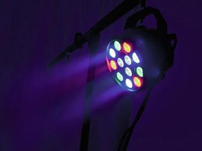 Eurolite LED PARTY SPOT PAR LED-schijnwerper Aantal LEDs: 12 x 1 W Zwart