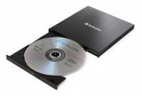 Verbatim External Slimline Externe Blu-ray brander Retail Zwart - thumbnail