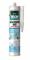 Siliconenkit Acrylbaden Wit Koker 300 ml Bison - Bison - thumbnail