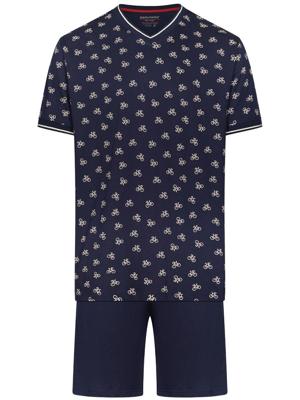 Katoenen heren shortama fiets