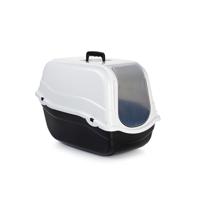 Romeo kattenbak wit / zwart - thumbnail