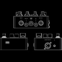 Darkglass Luminal Booster Ultra clean boost met 6-band EQ en IR-loader - thumbnail