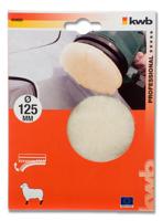KWB Quick-Stick Polijstvacht, Zelfhechtend, Lamsvacht 125mm polijstkap - thumbnail