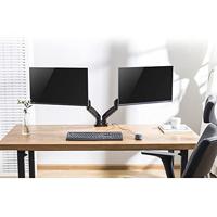 ACT Monitorarm max 32 office met gasveer, 2 schermen - thumbnail