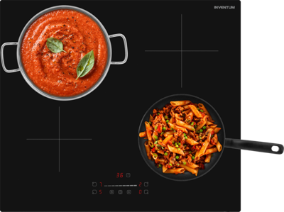 Inventum IKI6008 Inductie kookplaat Zwart