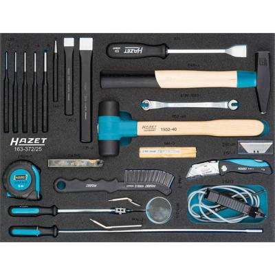 HAZET Universele set 163-372/25 · Buiten-zeskant-profiel · 25-delig