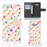 Samsung Galaxy Grand Prime | Grand Prime VE G531F Telefoon Hoesje Dots - thumbnail