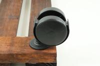 Plantentrolley economy vierkant donker gebeitst - thumbnail