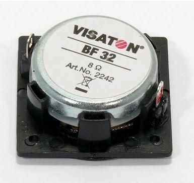 Visaton BF 32 - 8 Ohm 1.3 inch 3.2 cm Breedband-luidspreker 2 W 8 Ω Zilver Visaton BF 32 - 8 Ohm 1.3 inch 3.2 cm Breedband-luidspreker 2 W 8 Ω Zilver