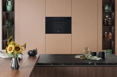 Inbouwmagnetron - HOTPOINT - HAMK11B - Zwart - 22 L - 59,5 x 32 x 38,2 cm