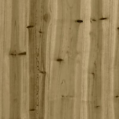 Tuinvoetenbank gempregneerd grenenhout - thumbnail