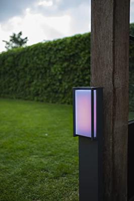 Lutec Design padverlichtingQubo antraciet smart - 7193003118