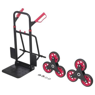 TOOLCRAFT TO-9650166 Trapkar Inklapbaar, In hoogte verstelbaar Staal Laadvermogen (max.): 150 kg TOOLCRAFT TO-9650166 Trapkar Inklapbaar, In hoogte verstelbaar Staal Laadvermogen (max.): 150 kg