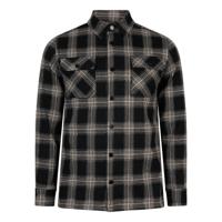 Rellix Jongens shirt ls geruit - Zwart - thumbnail