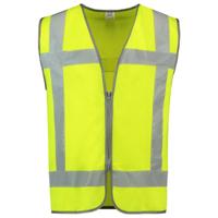 Tricorp veiligheidsvest - 453019 - RWS - rits - fluor geel - maat M-L - thumbnail