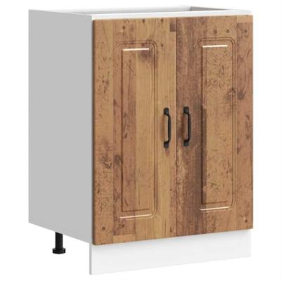 Spoelbakonderkast Kalmar 60x46x81,5 cm bewerkt hout oud hout