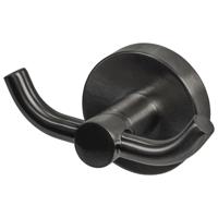 Haceka Kosmos Handdoekhaak dubbel - grafiet gunmetal 1208732 - thumbnail