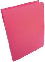 Alpha ringmap, voor ft A4, uit PP, 2 ringen van 16 mm, roze - thumbnail