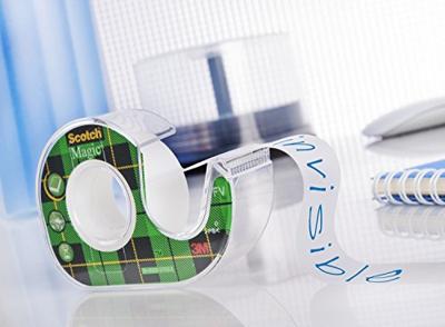 Scotch plakband Magic Tape, ft 19 mm x 7,5 m, blister met dispenser