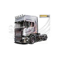 Italeri 1/24 Scania R730 V8 Streamline Silver Friffin - thumbnail