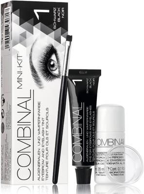 Combinal WEyebrow & Eyelash Tint Mini Kit Black 1
