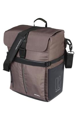 Fietsschoudertas Basil Move MIK 15 liter 14 x 24 x 34 cm - Bruin