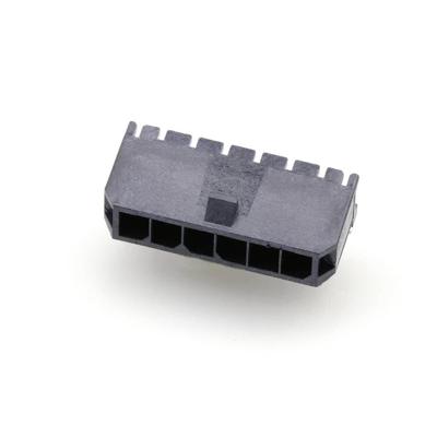 Molex 436500604 Male header, inbouw (standaard) Totaal aantal polen: 6 Rastermaat: 3.00 mm Inhoud: 1 stuk(s) Tray Molex 436500604 Male header, inbouw (standaard) Totaal aantal polen: 6 Rastermaat: 3.00 mm Inhoud: 1 stuk(s) Tray