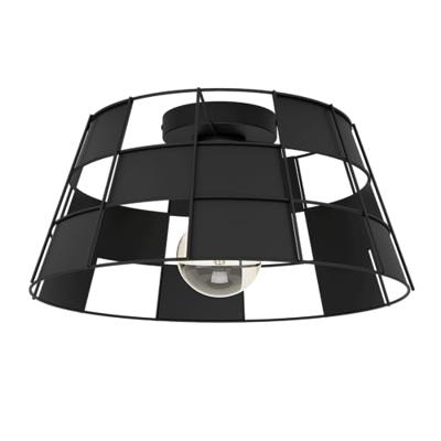 Eglo Zwarte plafondlampPontefract Ø 42cm - 43891
